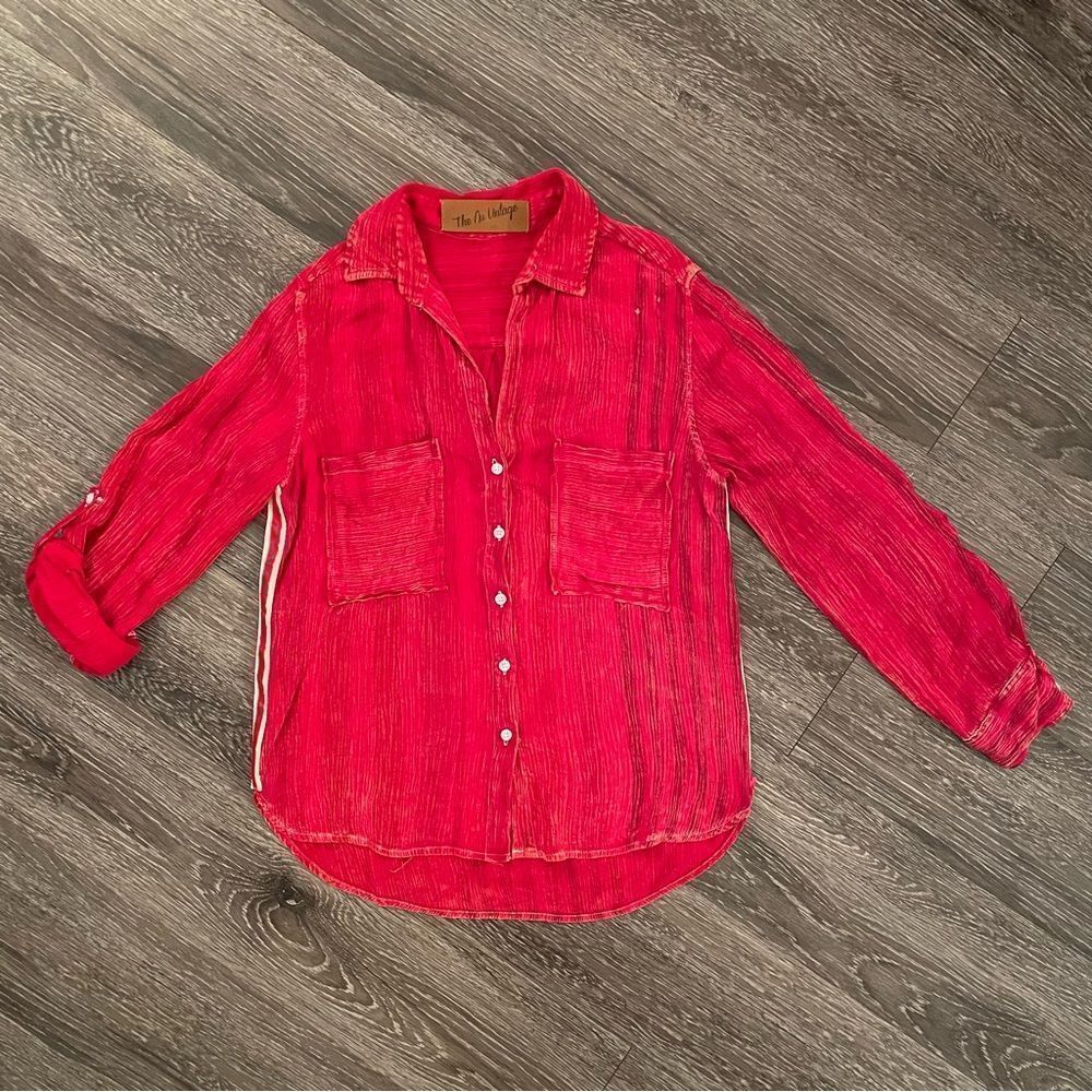 The nu vintage button down shirt